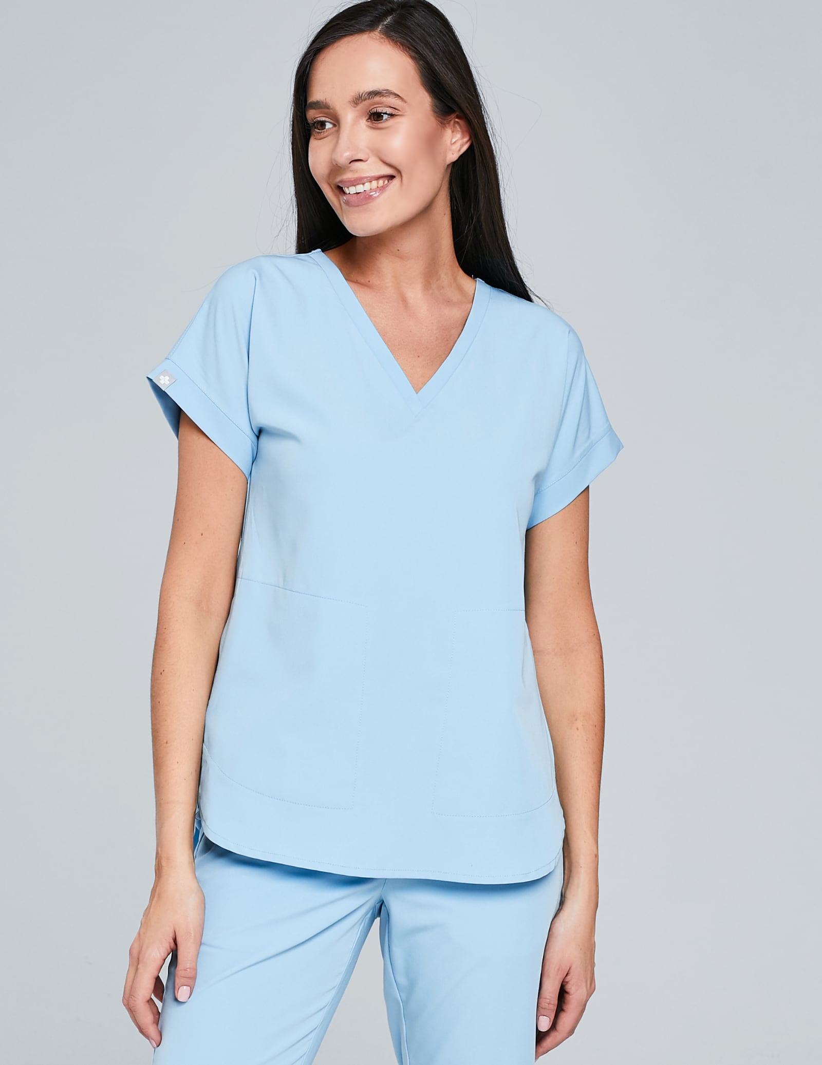 Zdravotnícka mikina Kendall - SKY BLUE