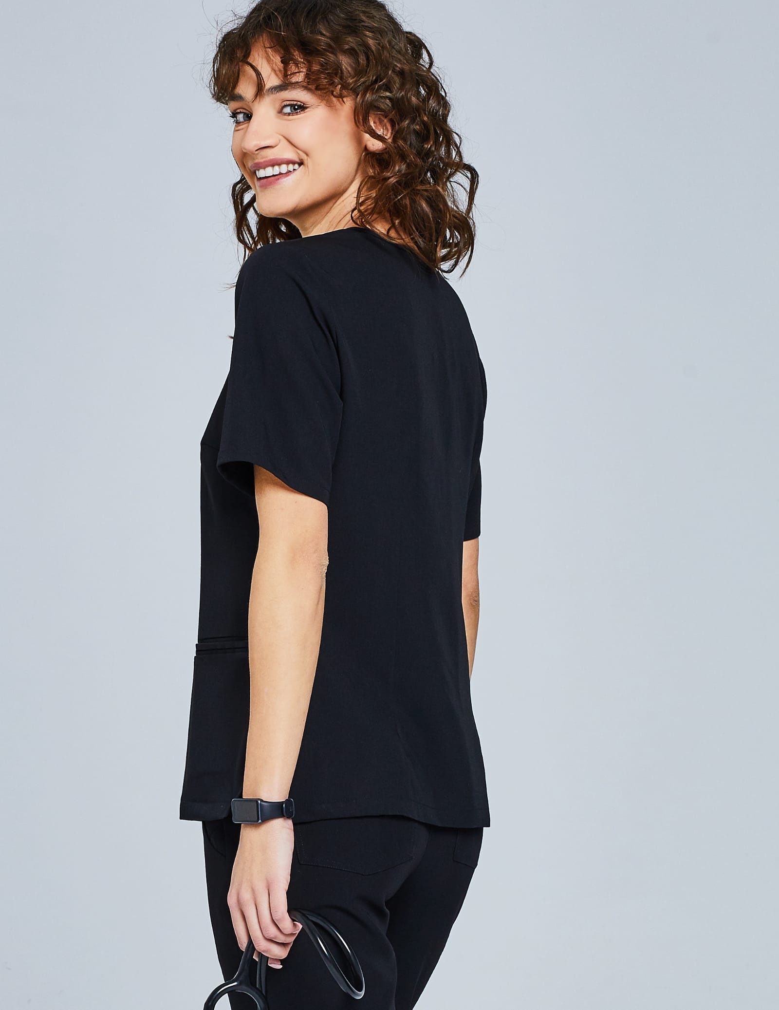 Lekárska mikina Casy - BLACK Lekárska mikina Casy - BLACK
