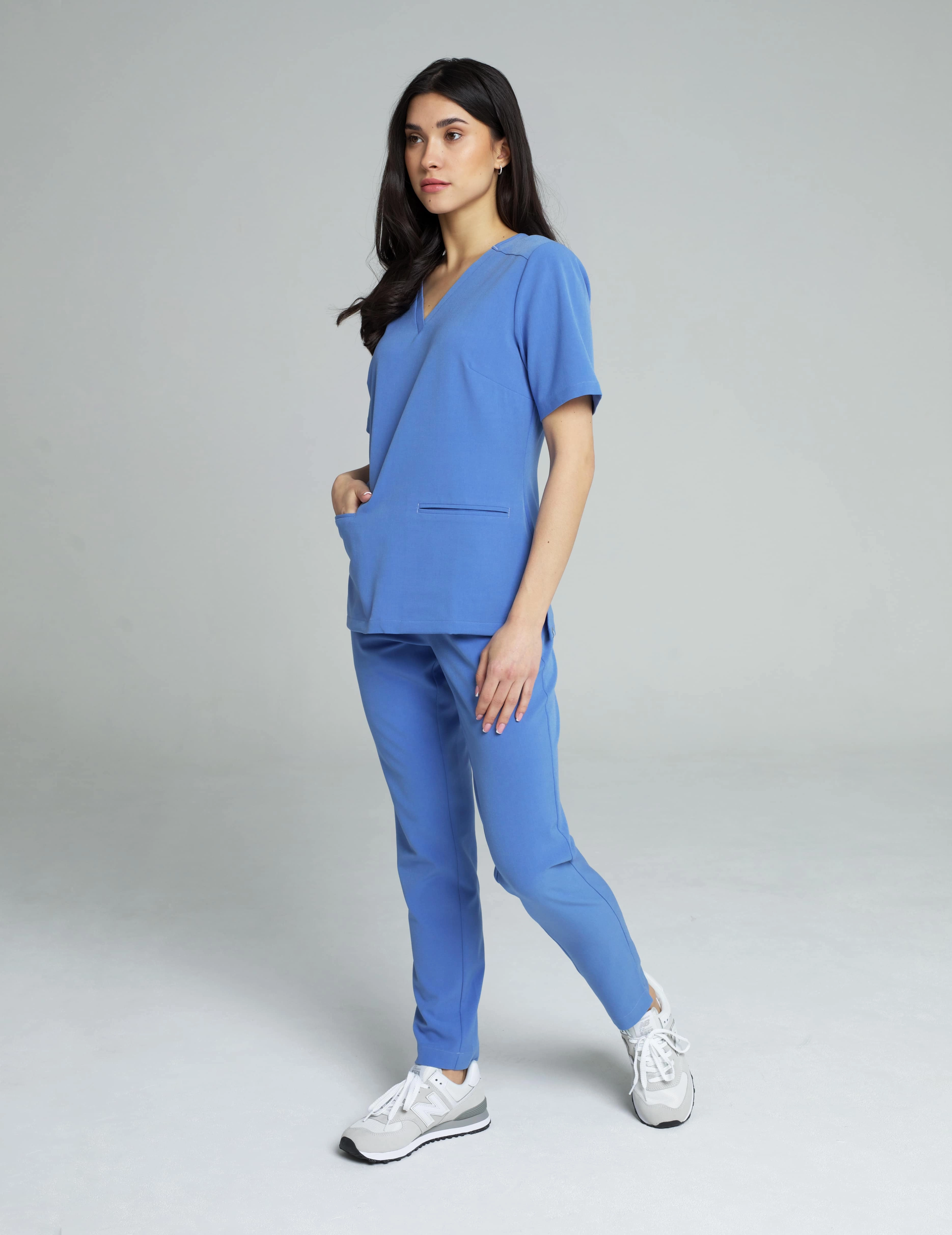 Lekárska Mikina Casy - MARINA BLUE