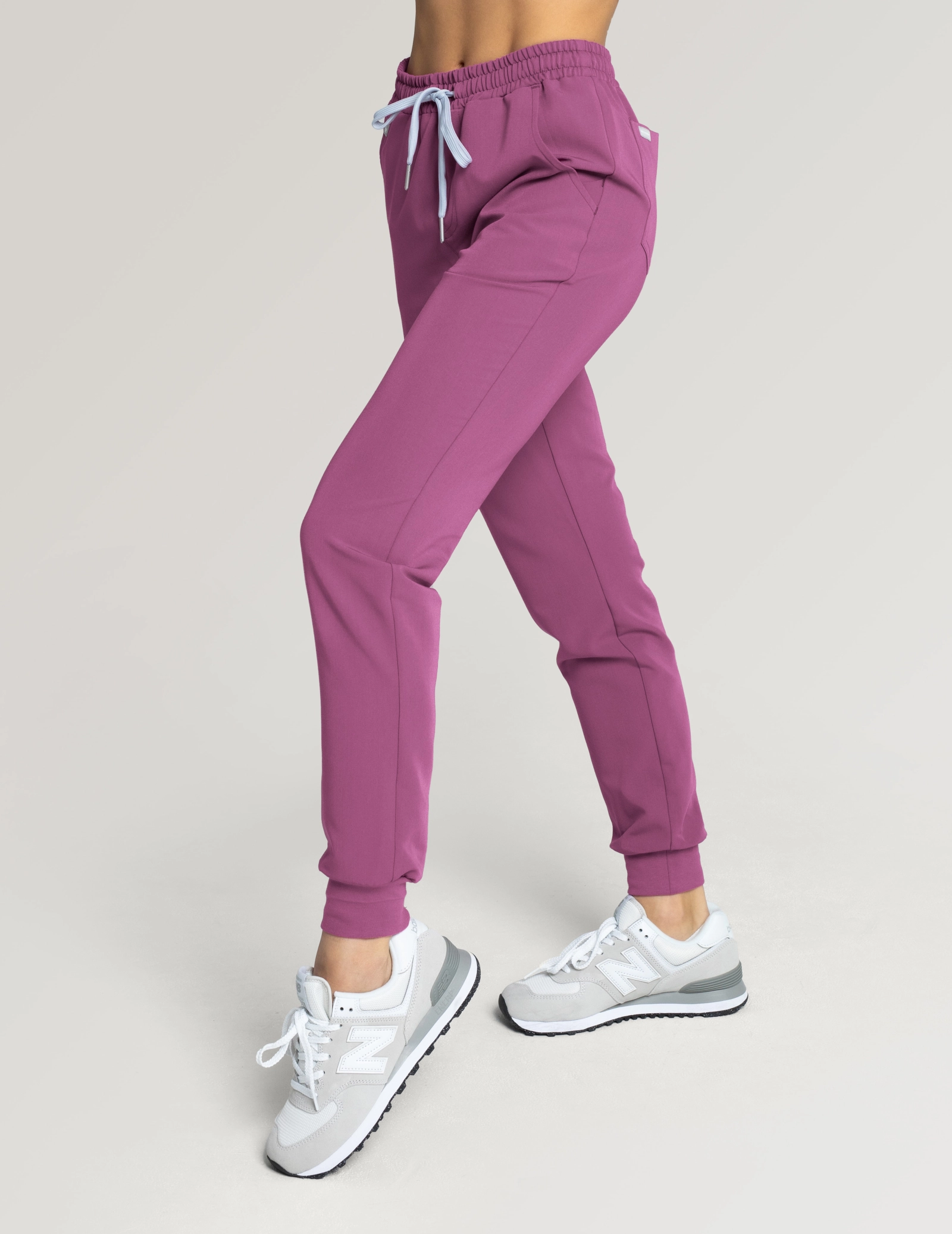 Dámske nohavice Joggers - BURGUNDY