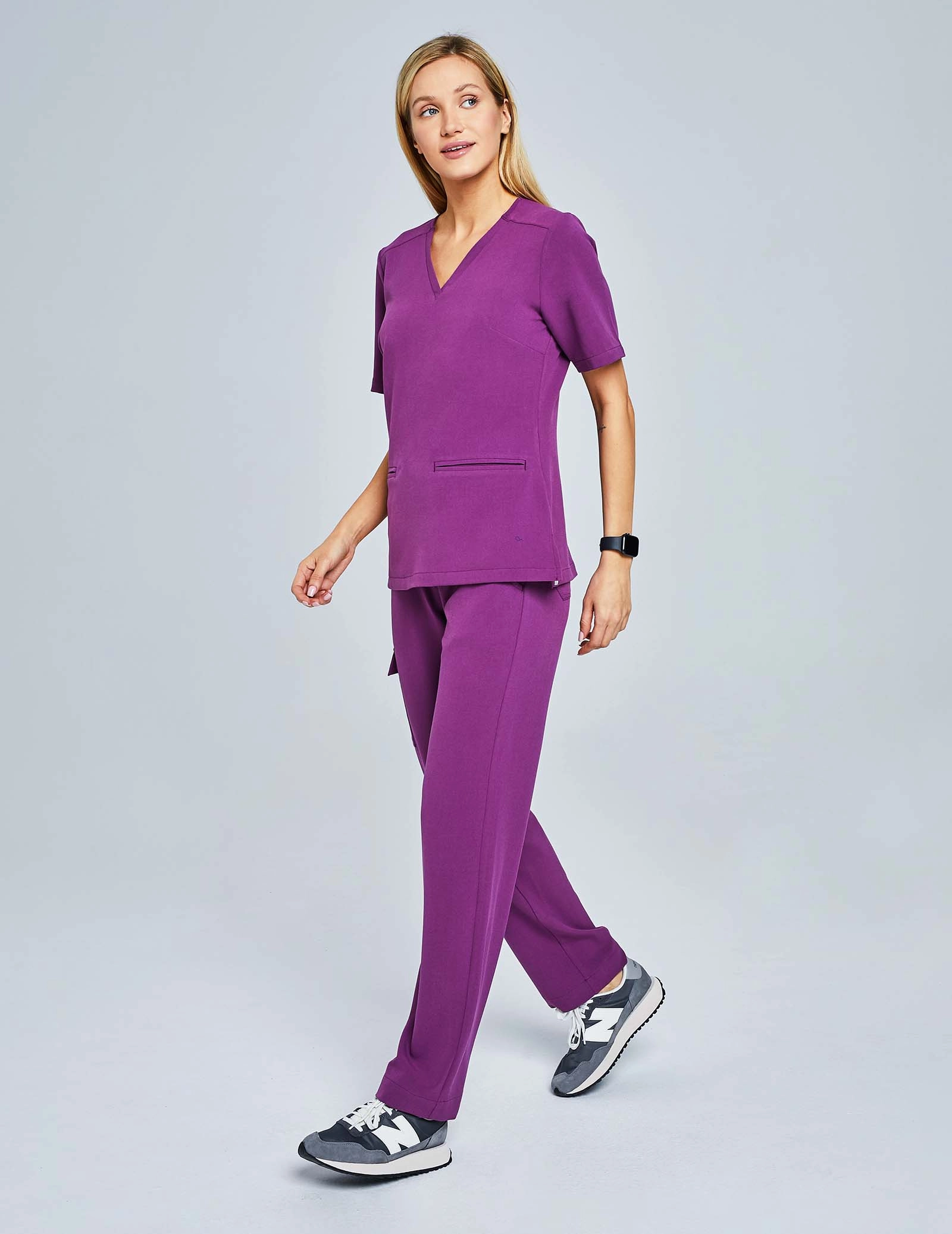 Lekárska Mikina Casy - GRAPE PURPLE