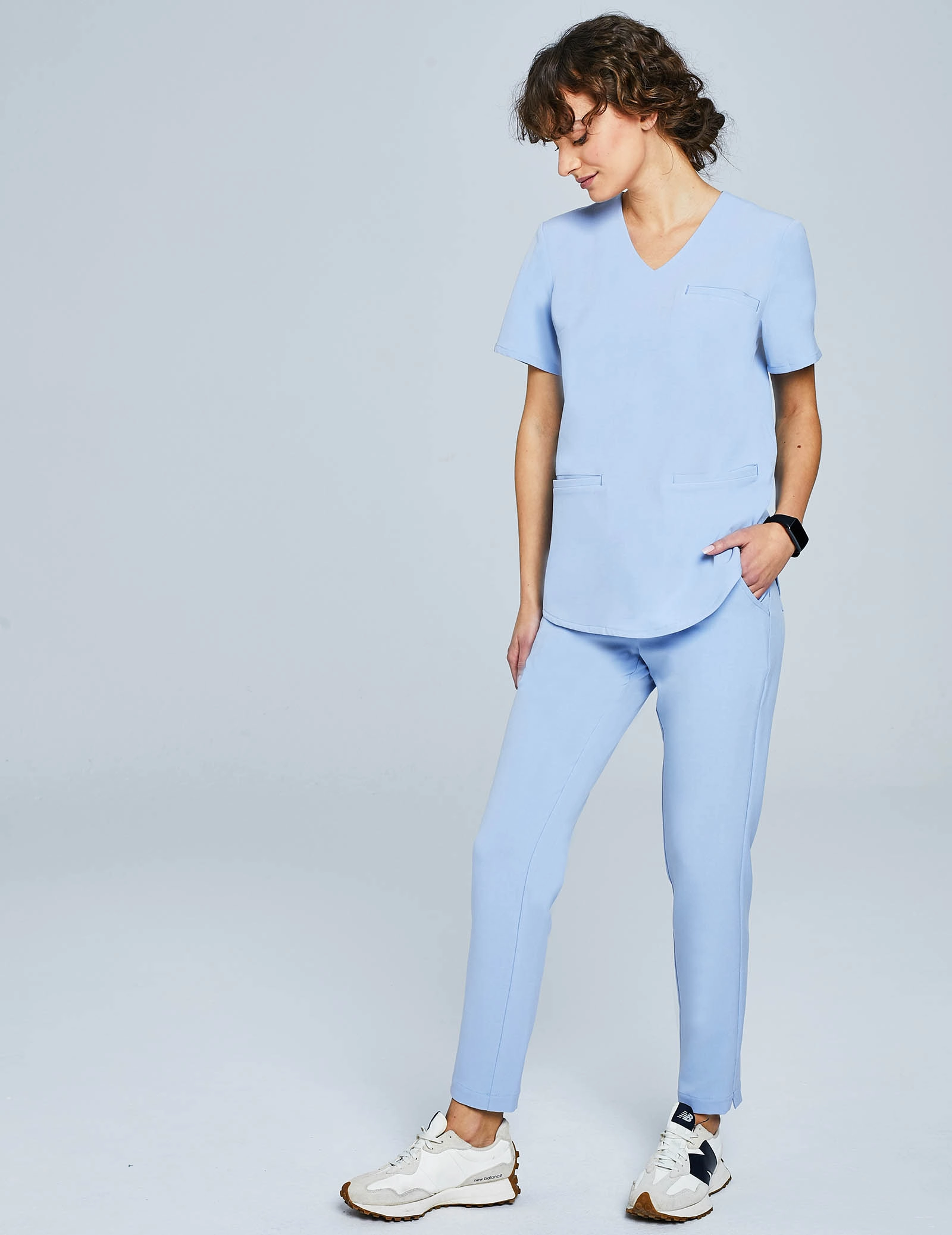 Dámske nohavice Basic - CEIL BLUE