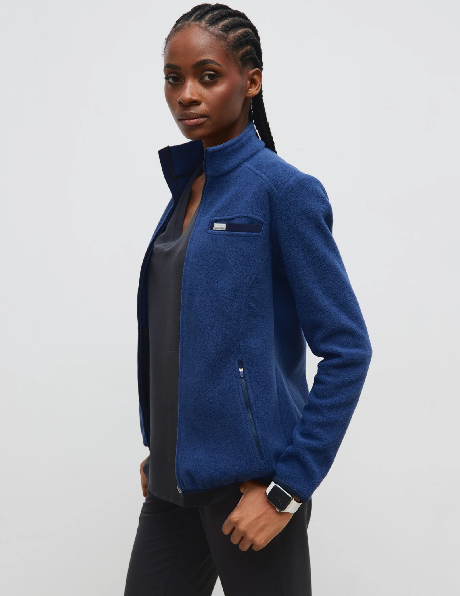 Dámska Fleece Mikina COZY HEAT- NAVY