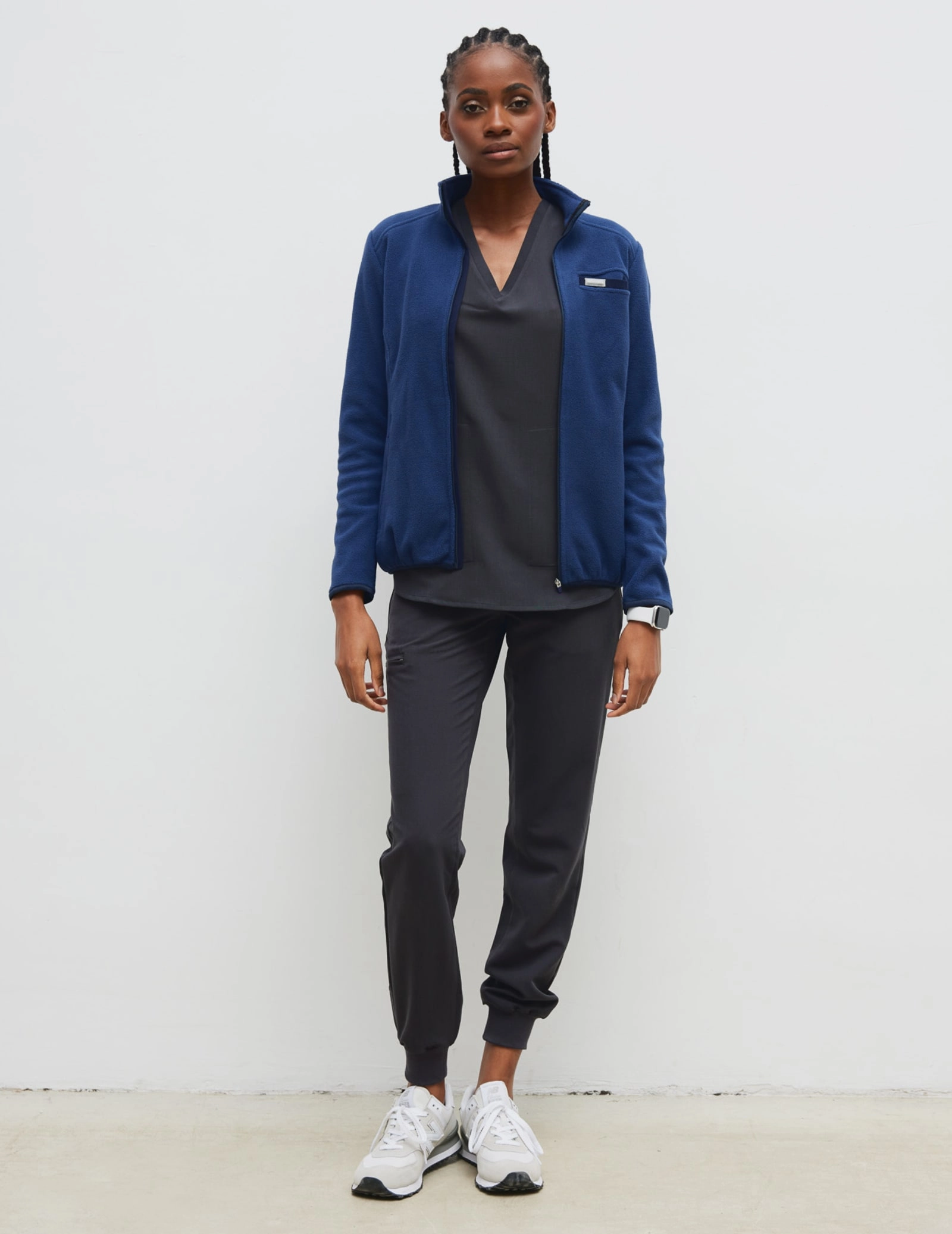 Dámska Fleece Mikina COZY HEAT- NAVY