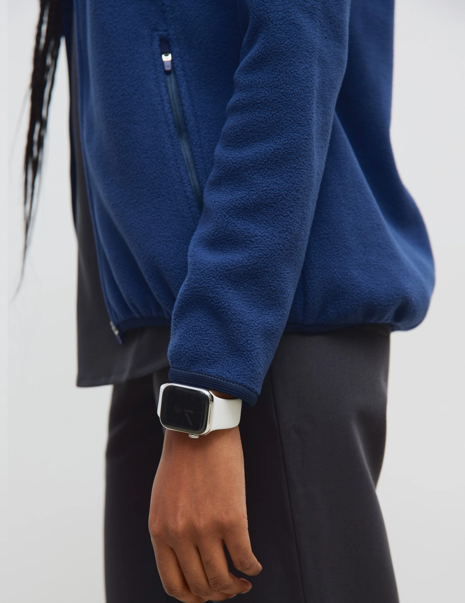 Dámska Fleece Mikina COZY HEAT- NAVY