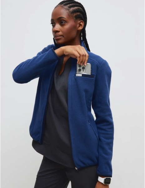 Dámska Fleece Mikina COZY HEAT- NAVY