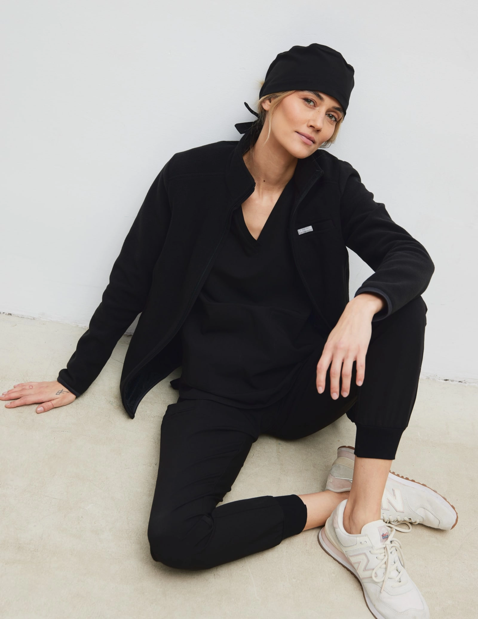 Dámska Fleece Mikina COZY HEAT- BLACK