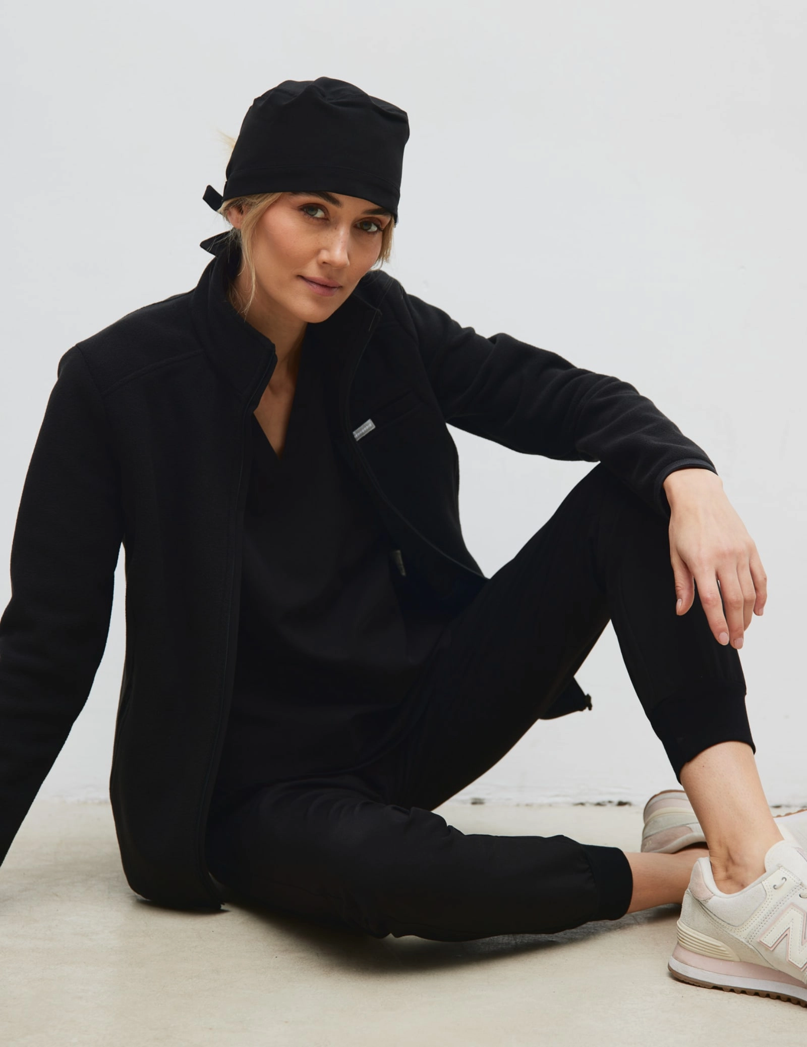 Dámska Fleece Mikina COZY HEAT- BLACK