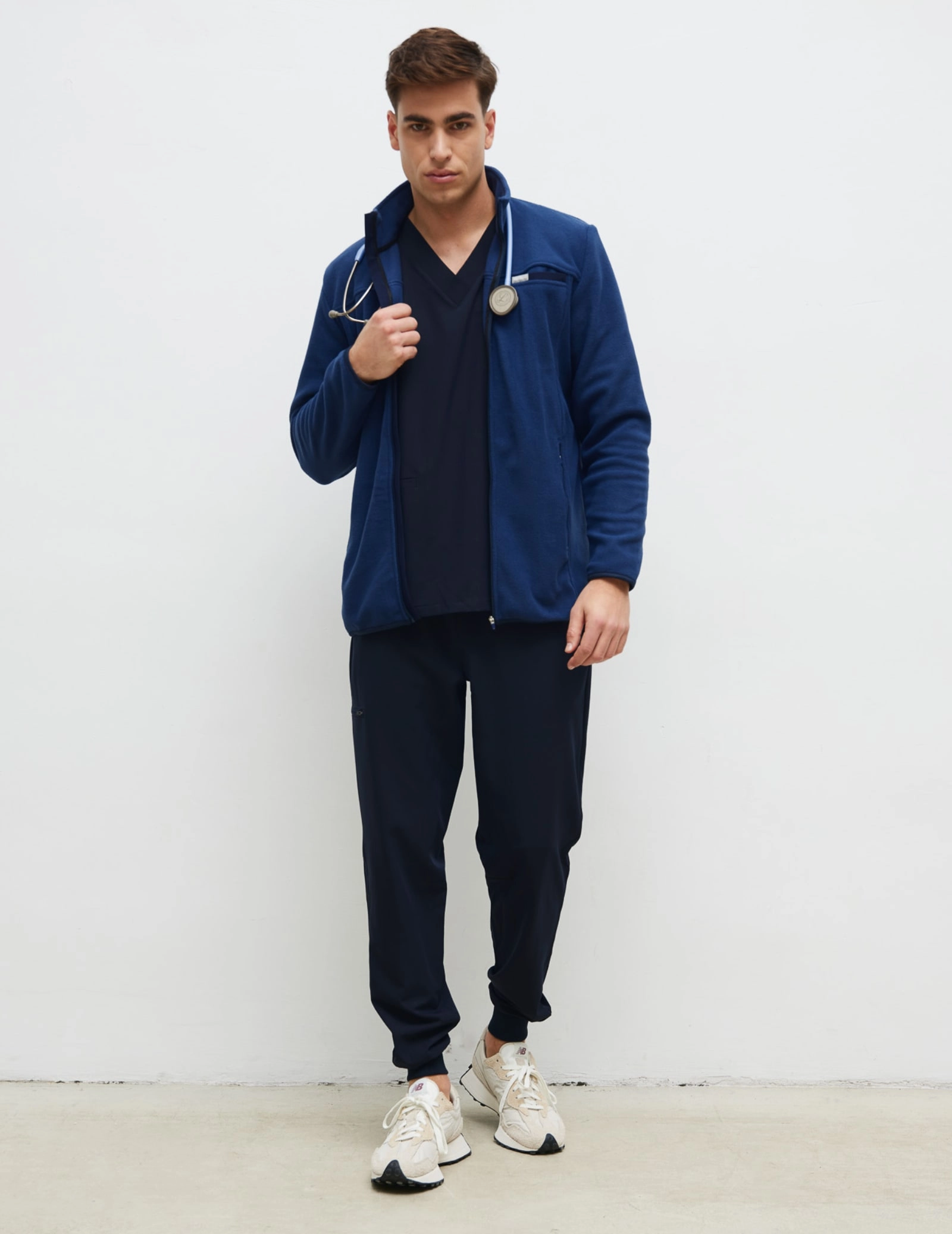 Pánska Fleece Mikina COZY HEAT- NAVY