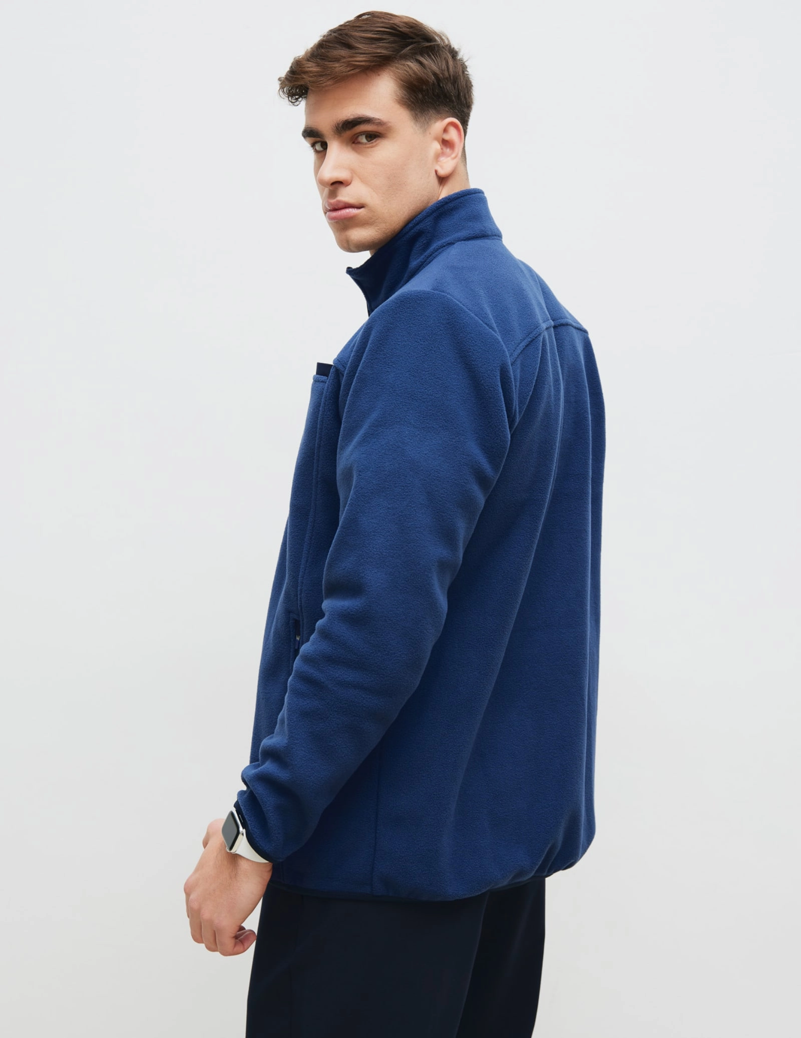 Pánska Fleece Mikina COZY HEAT- NAVY