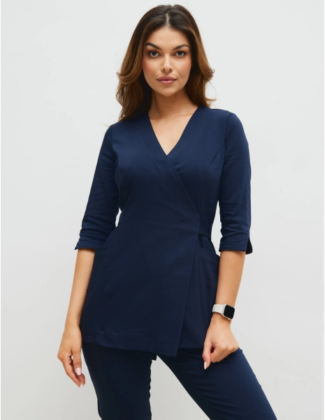 Viazaná lekárska blúzka...