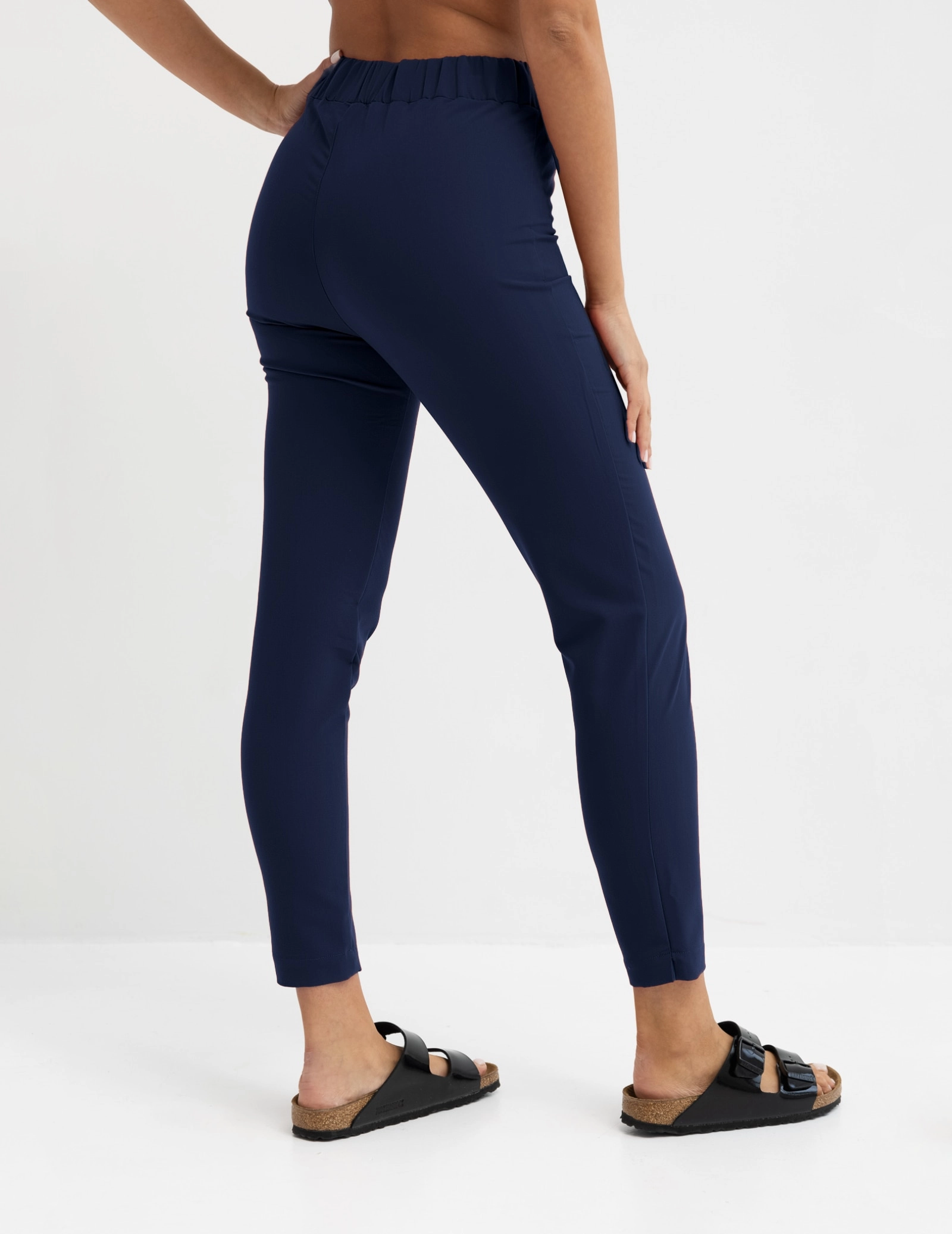 Dámske Lekárske Nohavice Slim Fit- NAVY