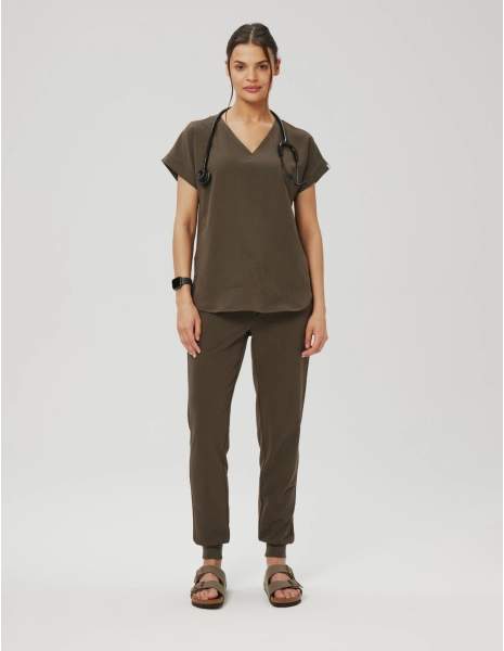 Dámske džogerové nohavice -...