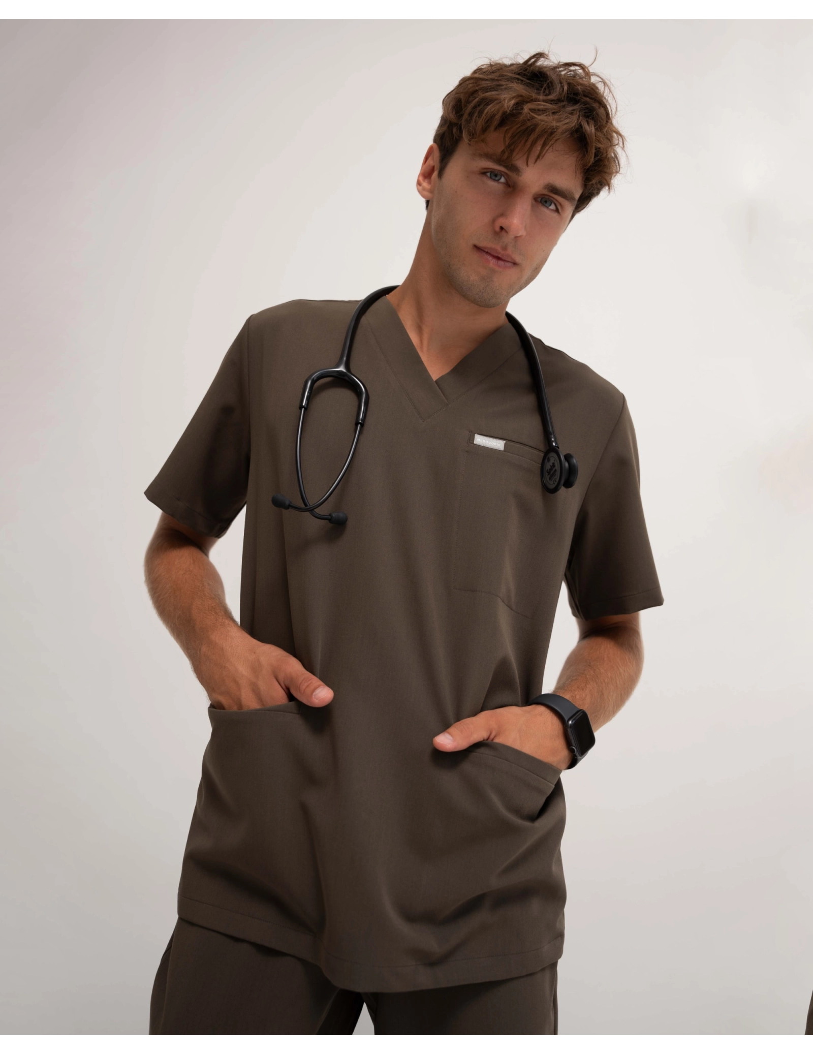 Birbal Medical Mikina - OLIVE NIGHT