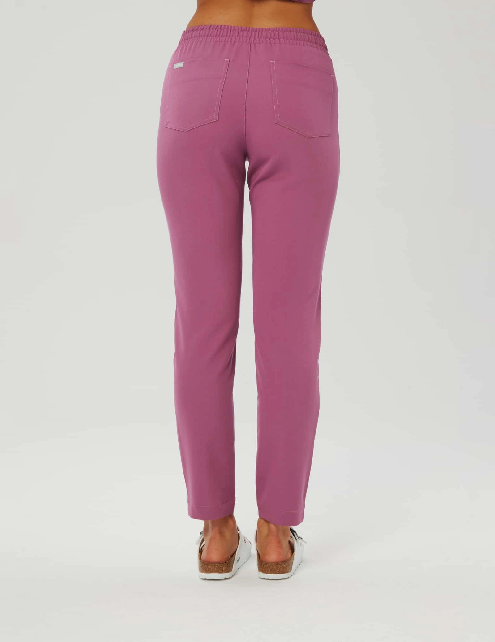 Dámske nohavice Basic - BURGUNDY