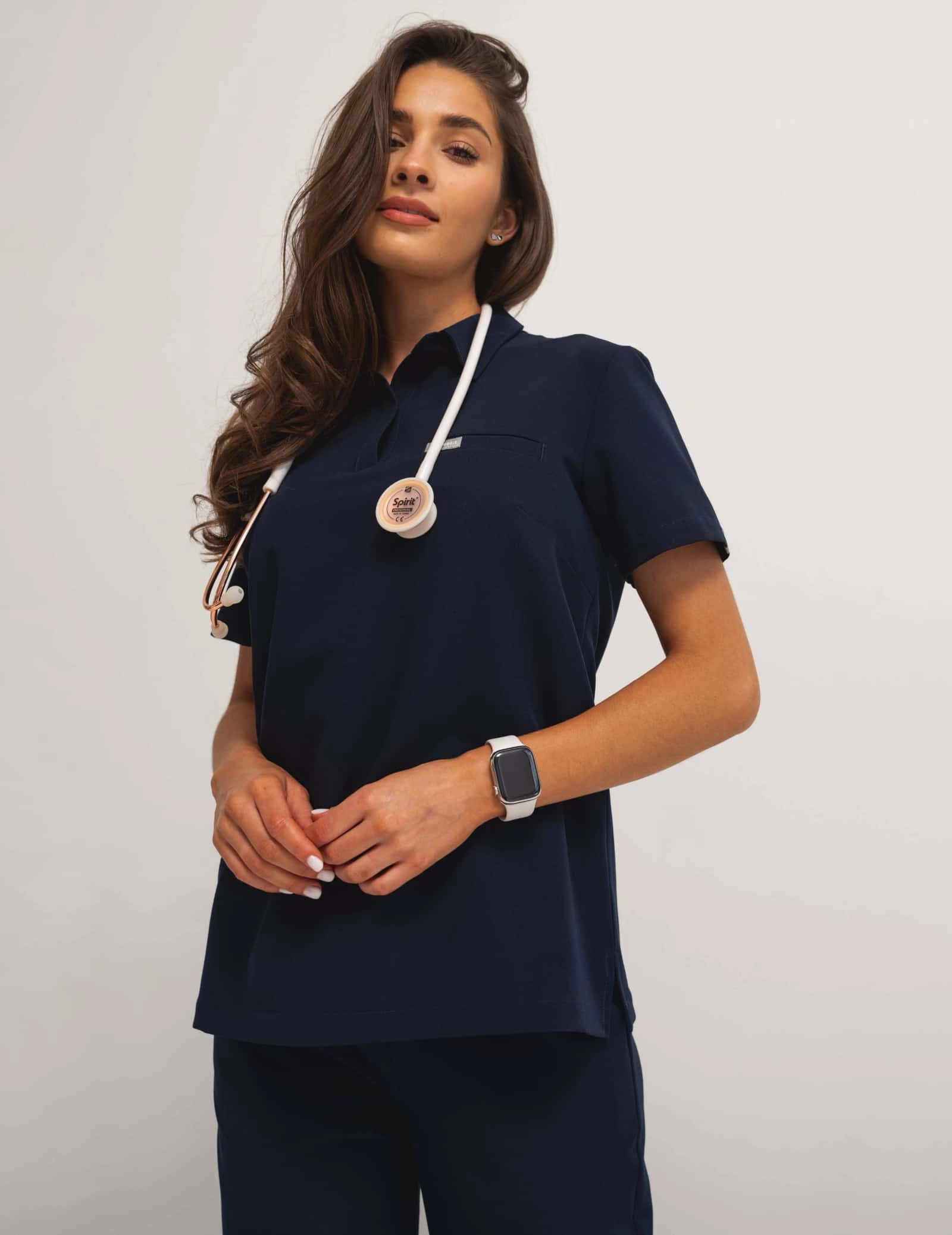 Lekárska Mikina Polo - Dark Navy