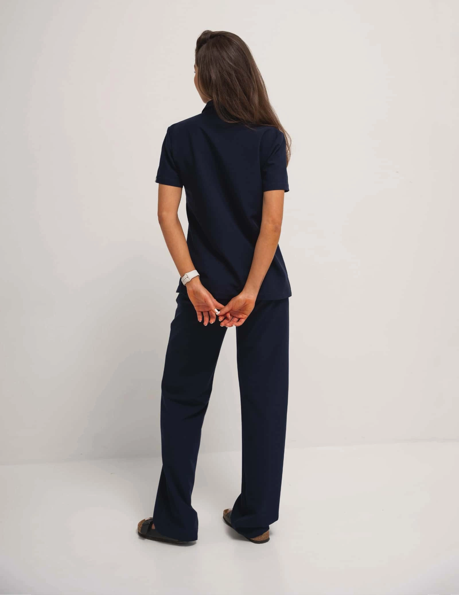 Lekárska Mikina Polo - Dark Navy