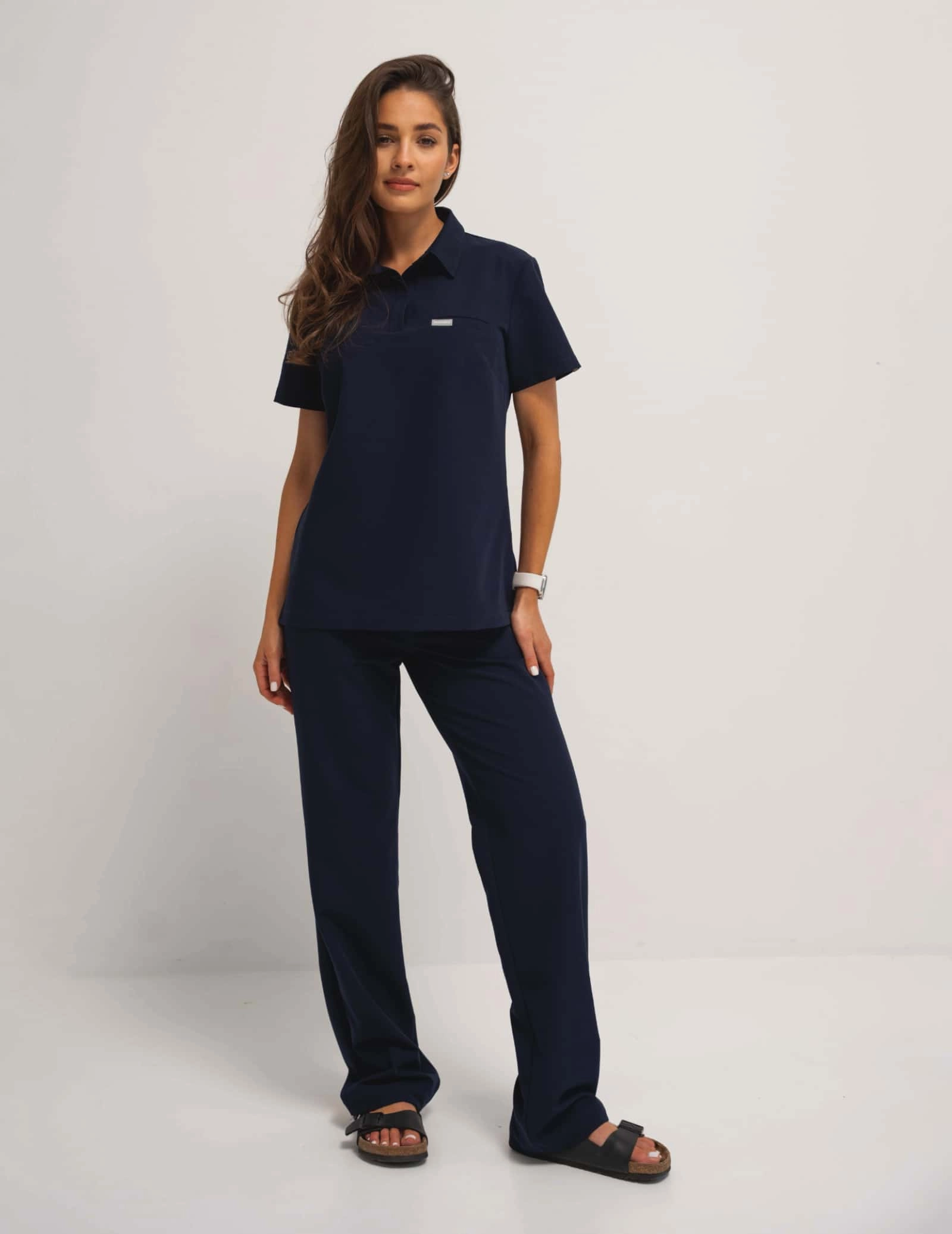 Lekárska Mikina Polo - Dark Navy