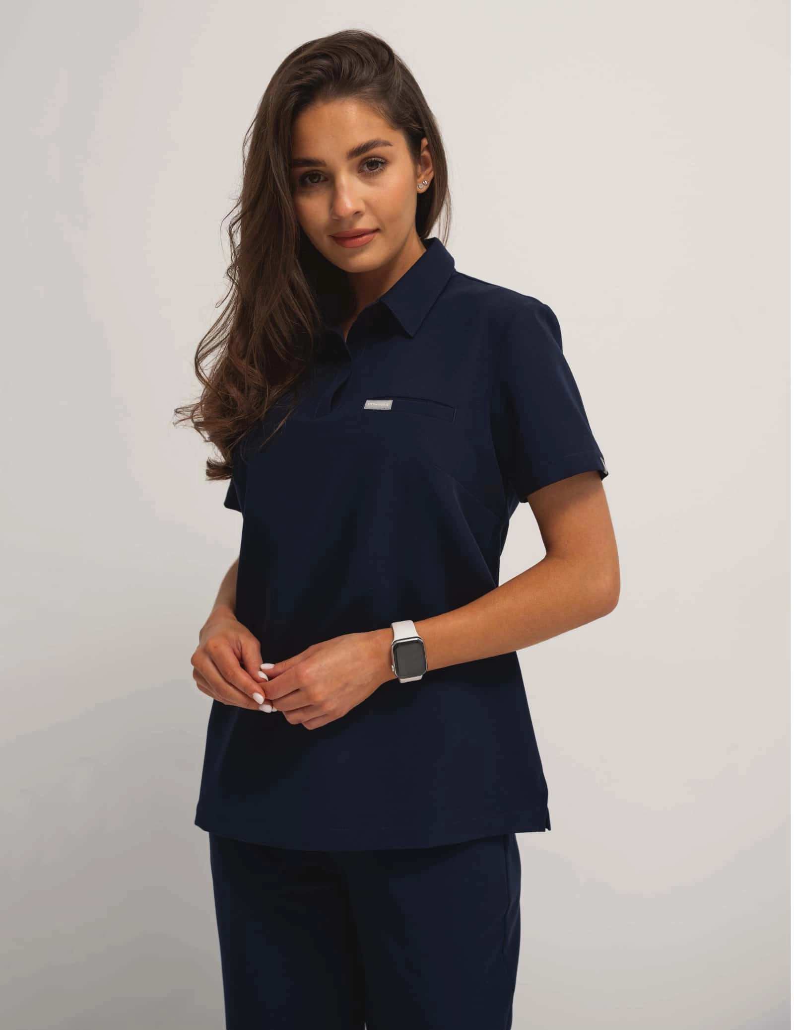 Lekárska Mikina Polo - Dark Navy