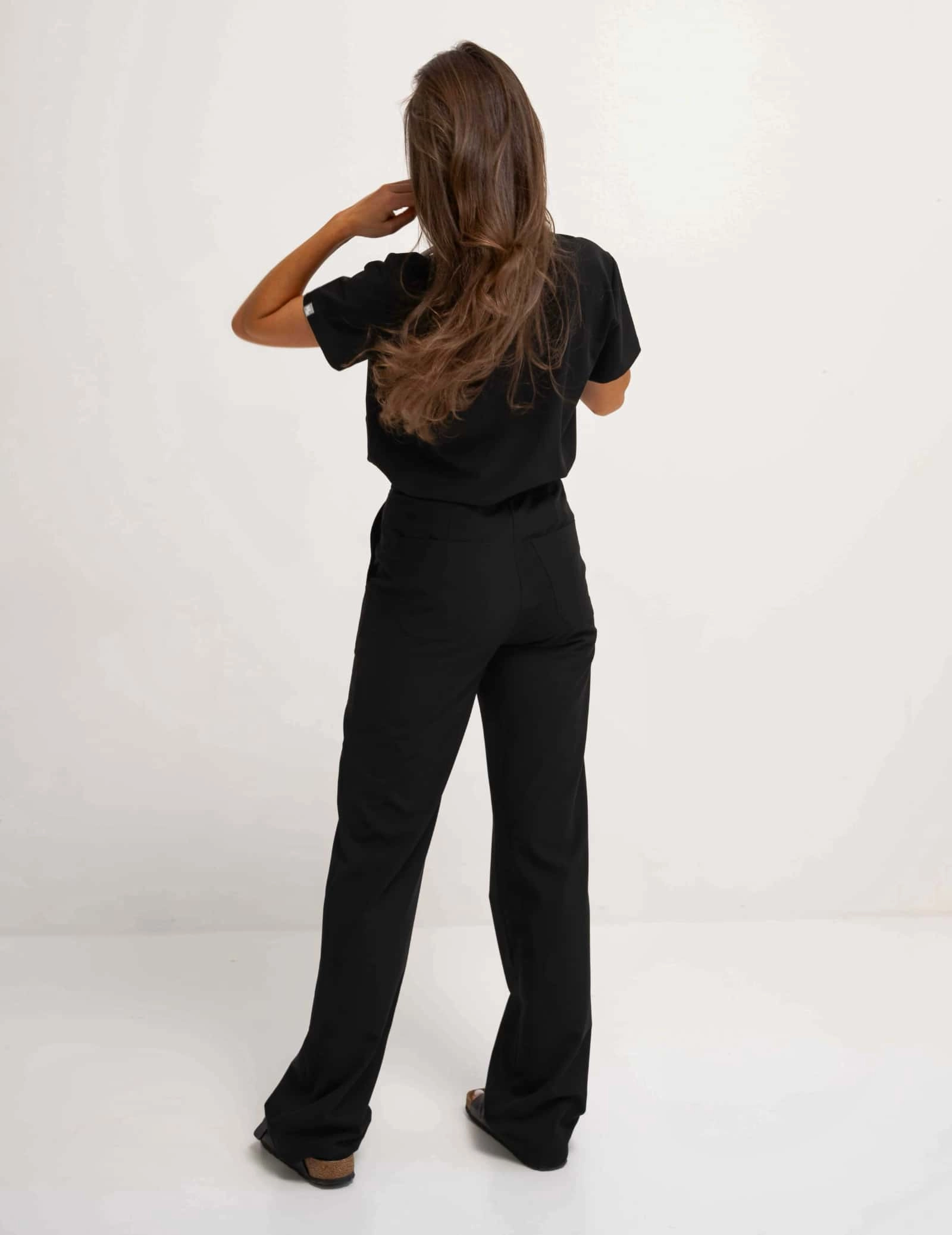 Lekárska Mikina Polo - BLACK
