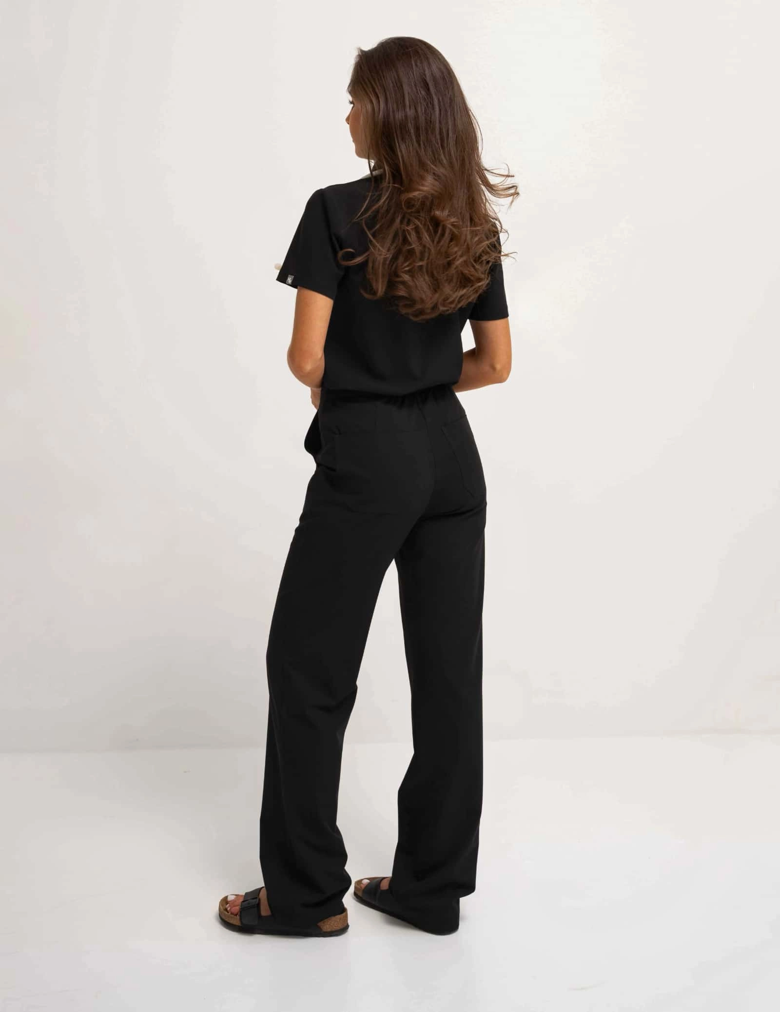 Dámske Lekárske Nohavice Tiffany - BLACK