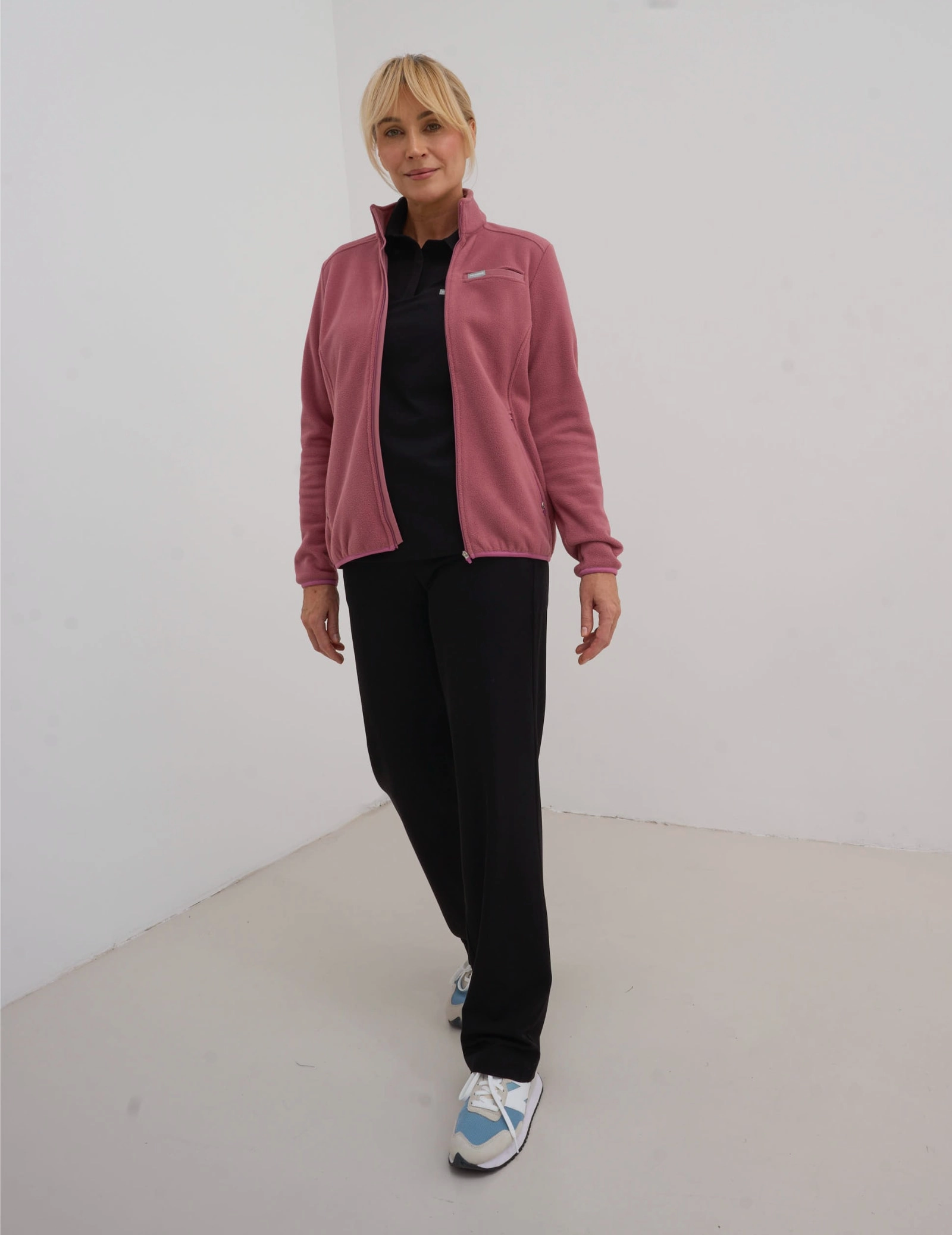 Dámska Fleece Mikina COZY HEAT - WOODROSE