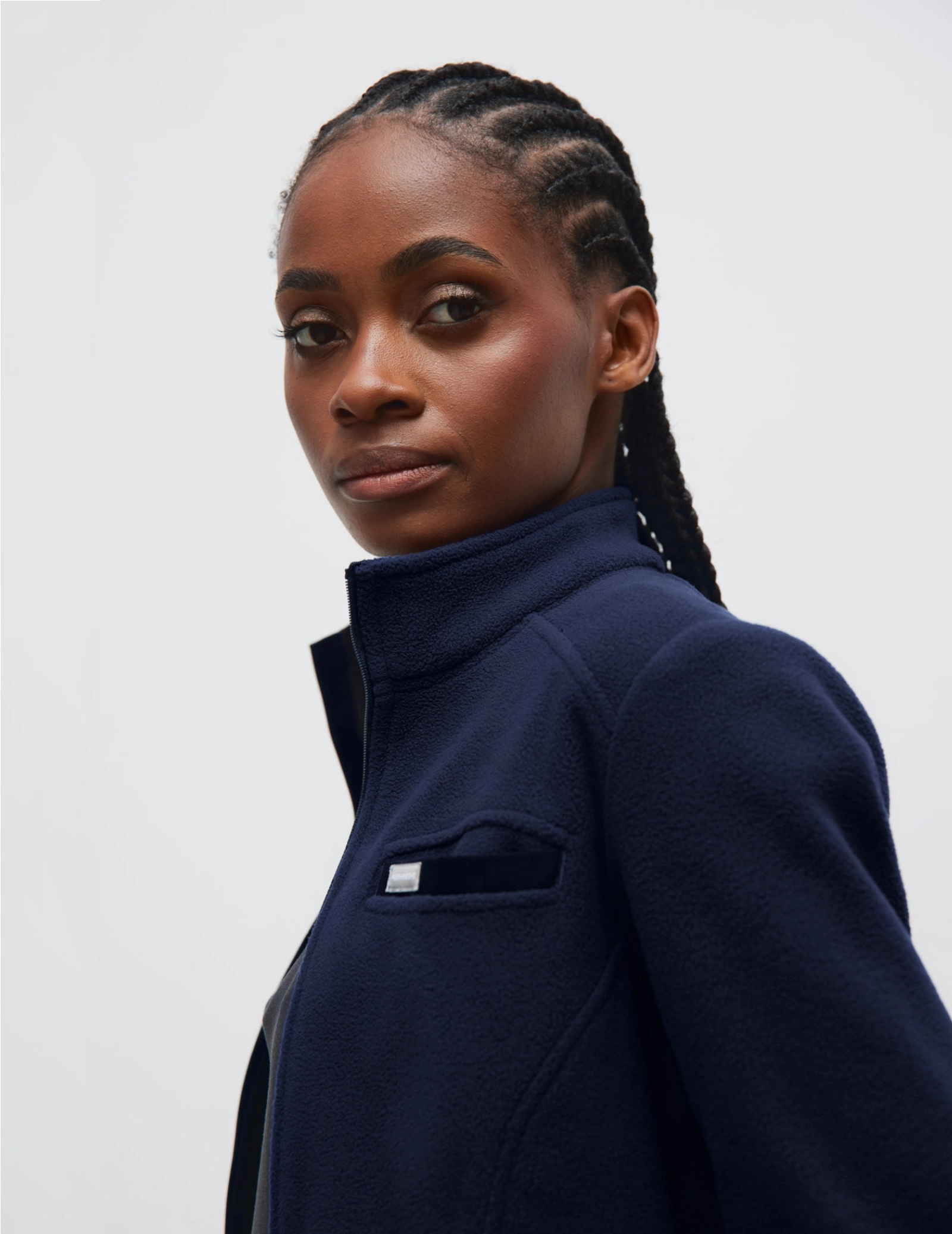 Dámska Fleece Mikina COZY HEAT - DAK NAVY