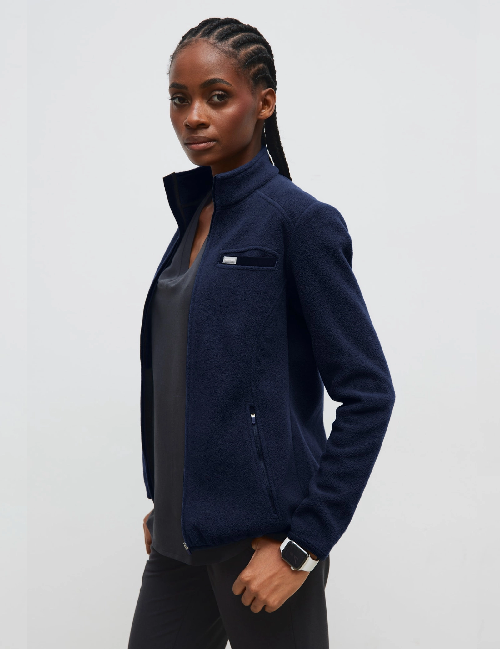 Dámska Fleece Mikina COZY HEAT - DAK NAVY