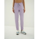 Dámske nohavice Basic - PURPLE HEATHER