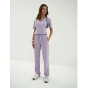 Dámske Lekárske Nohavice Yoga - PURPLE HEATHER