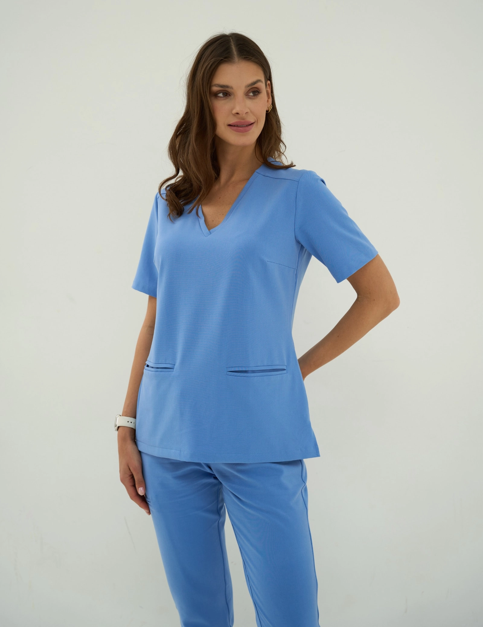 Lekárska Mikina Casy - MARINA BLUE