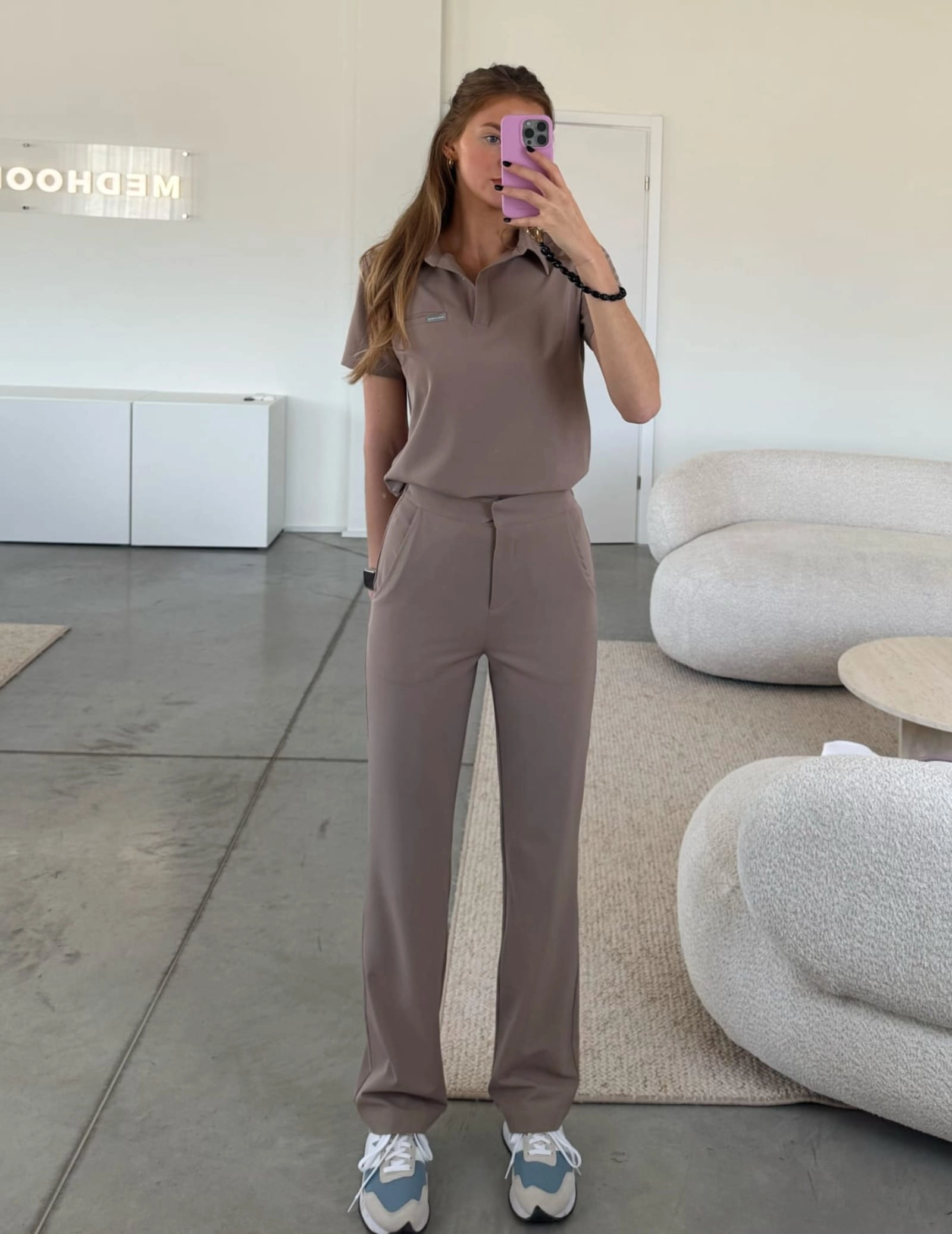 Dámske Lekárske Nohavice Tiffany - BEIGE