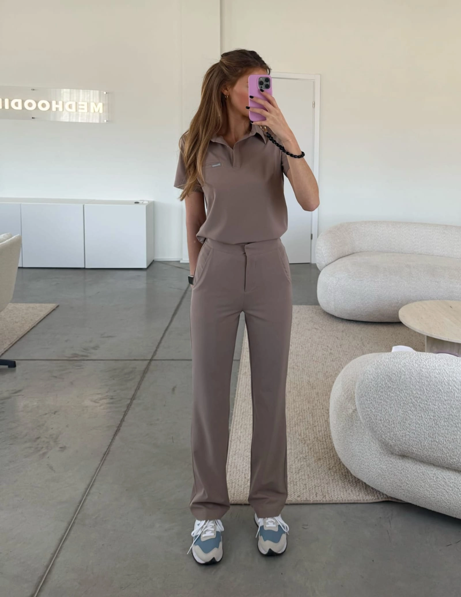 Dámske Lekárske Nohavice Tiffany - BEIGE
