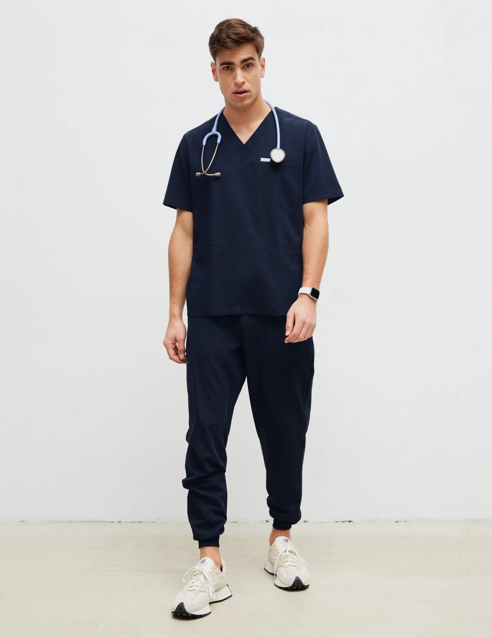 Pánske nohavice Joggers - MIDNIGHT BLUE