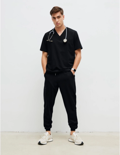 Pánske nohavice Joggers - BLACK