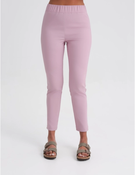 Dámske Lekárske Nohavice Slim Fit - FRENCH PINK
