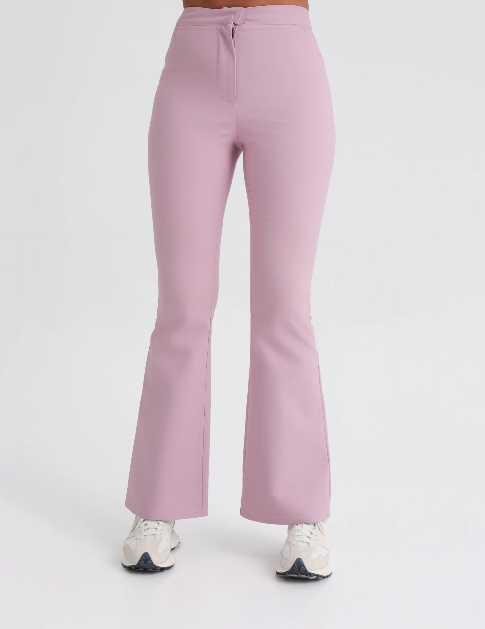 Dámske Lekárske Nohavice Flare - FRENCH PINK