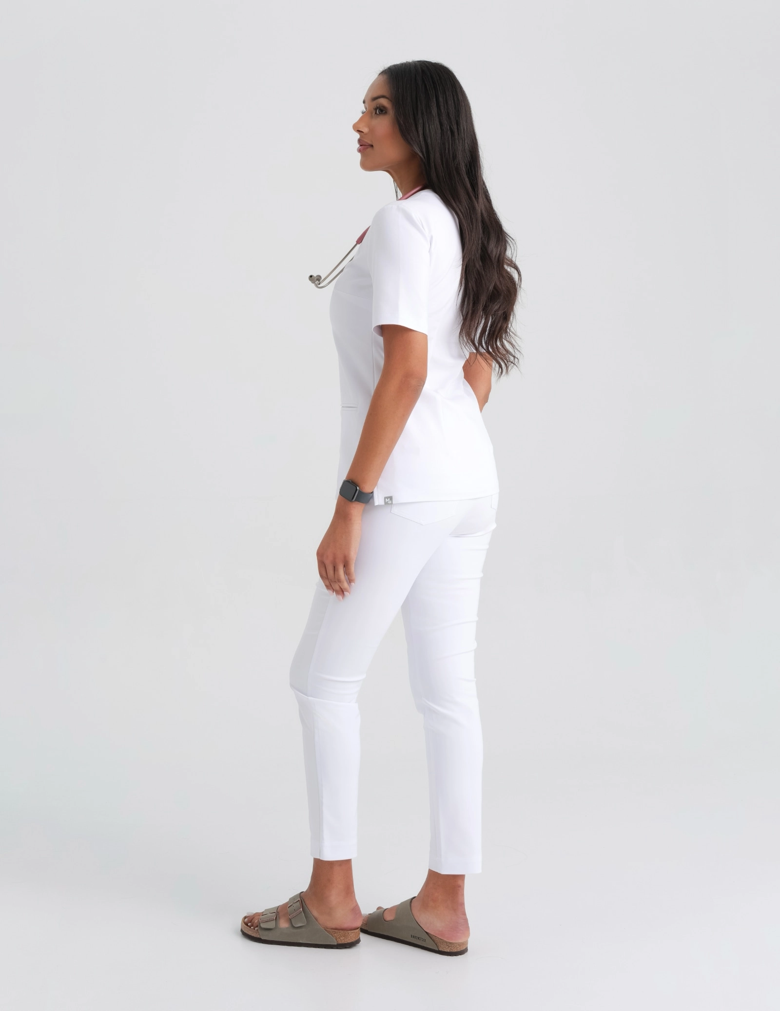 Dámske nohavice Basic - WHITE