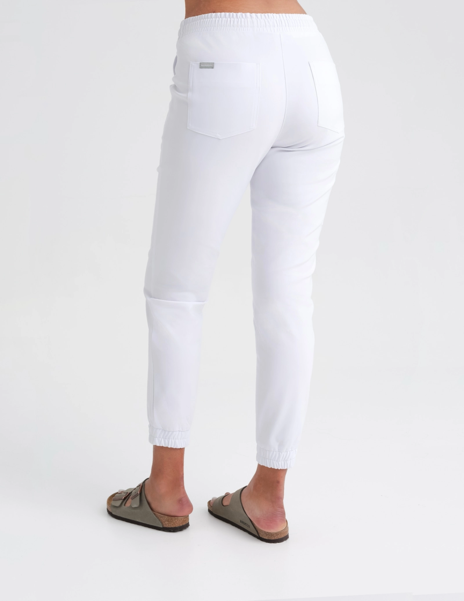 Dámske nohavice Joggers - WHITE