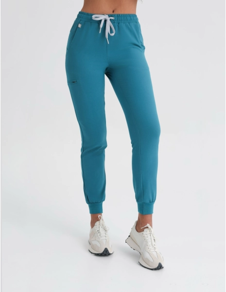 Dámske nohavice Jogger - OCEAN BLUE