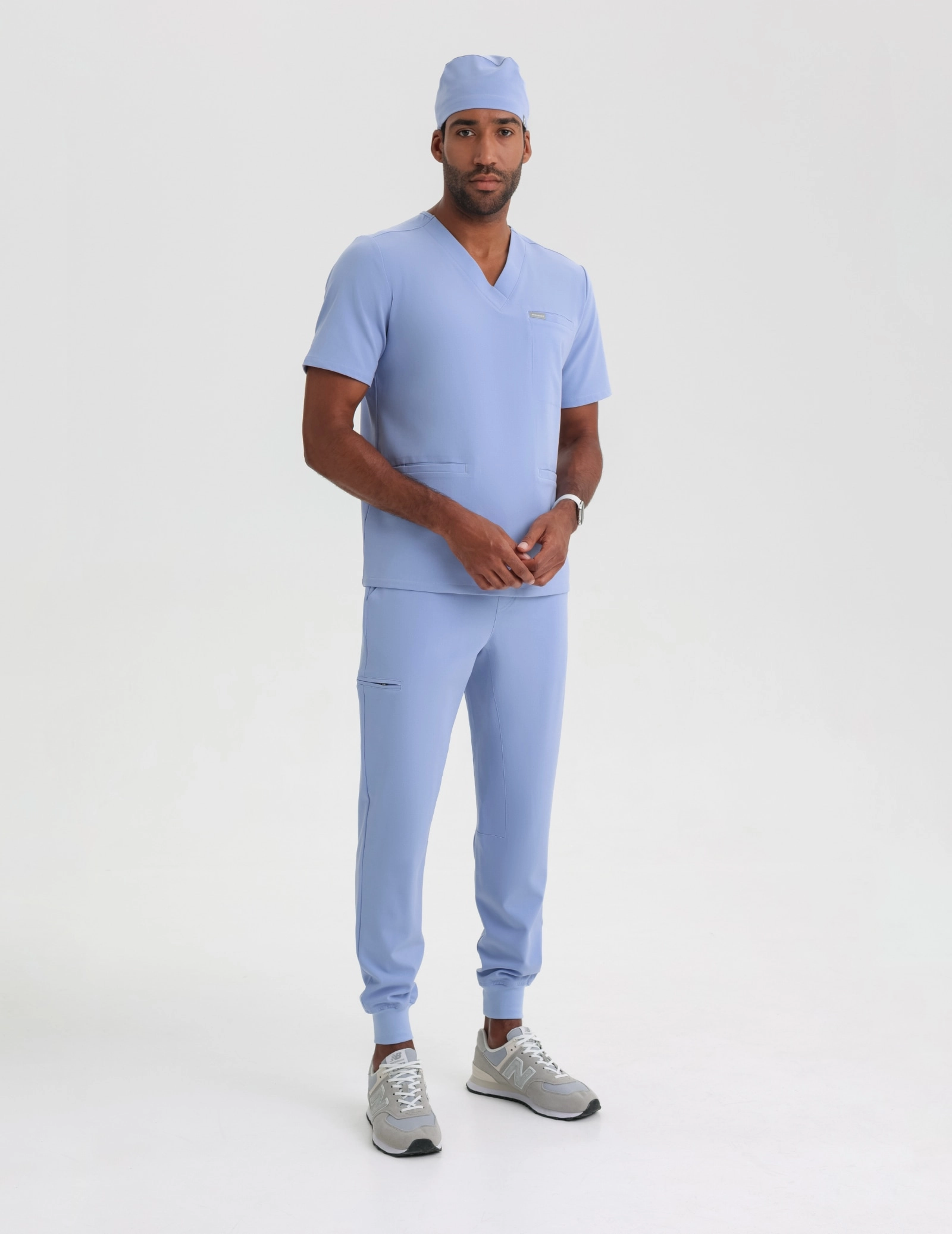 Pánske nohavice Joggers - CEIL BLUE