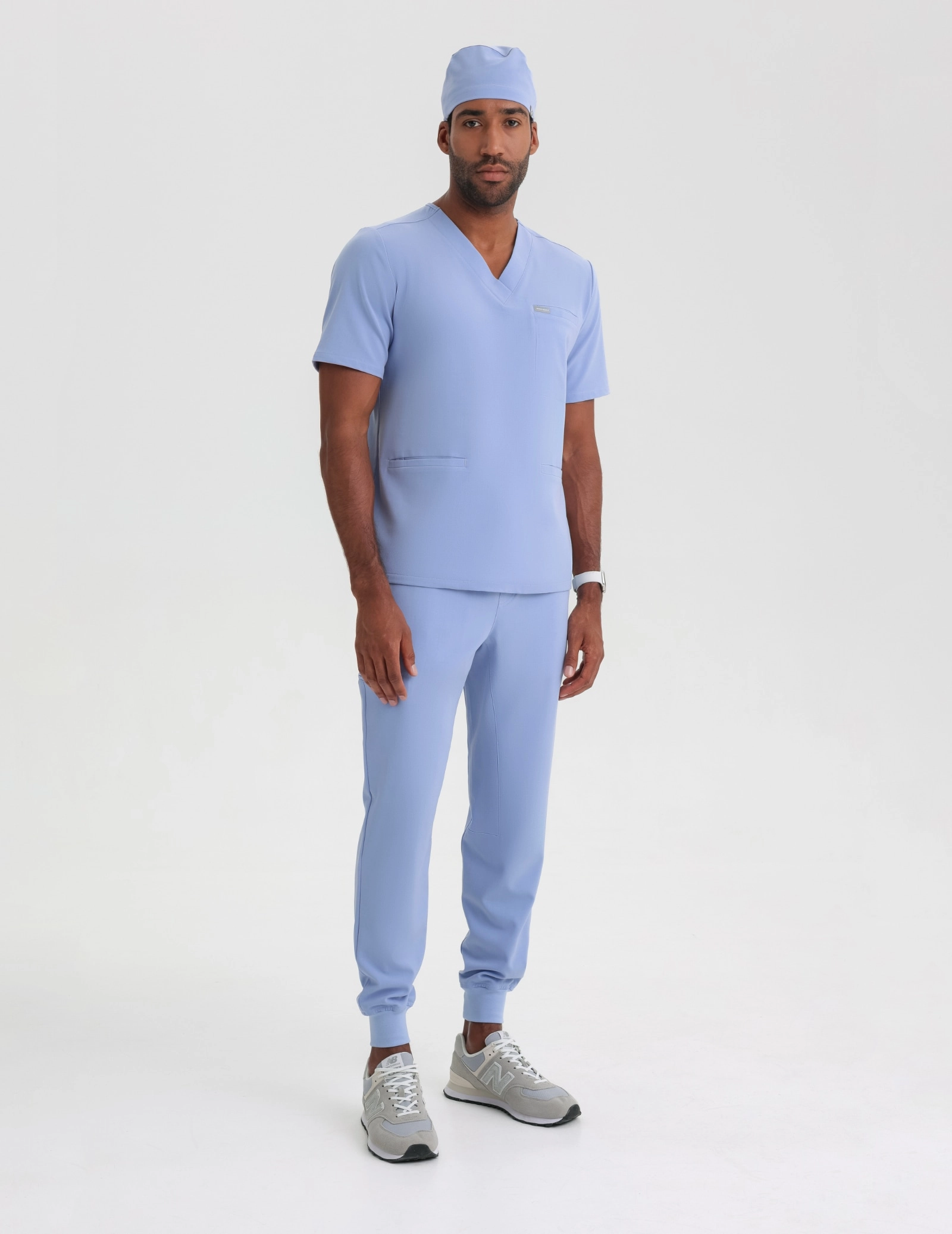 Pánske nohavice Joggers - CEIL BLUE