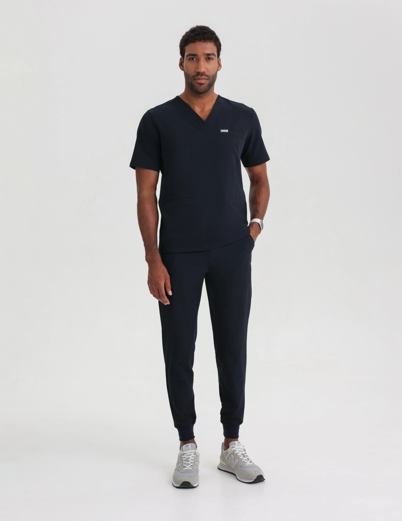 Pánske nohavice Joggers - MIDNIGHT BLUE