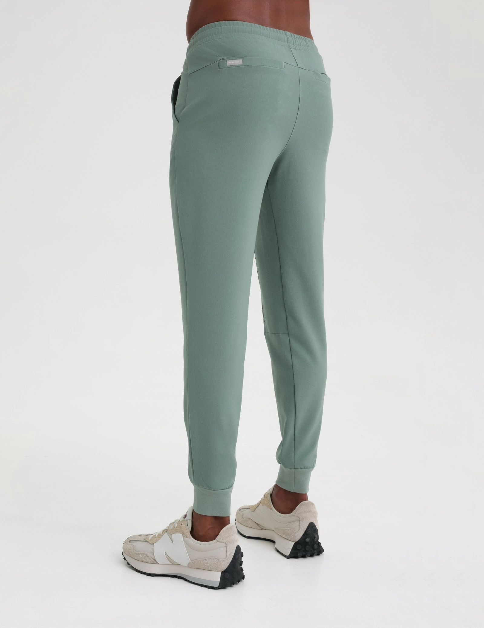 Pánske nohavice Joggers - DUSTY GREEN