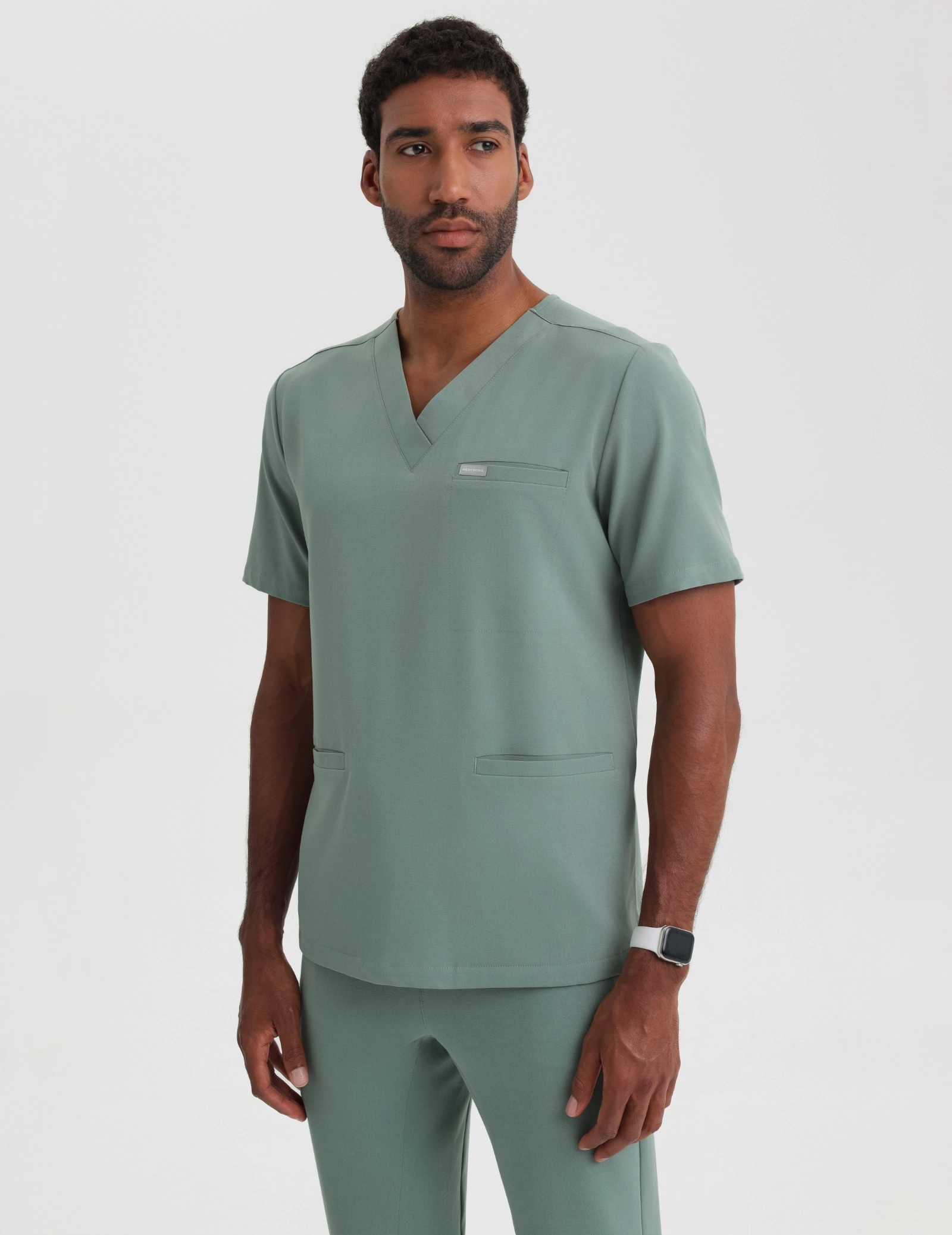 Birbal Medical mikina - DUSTY GREEN