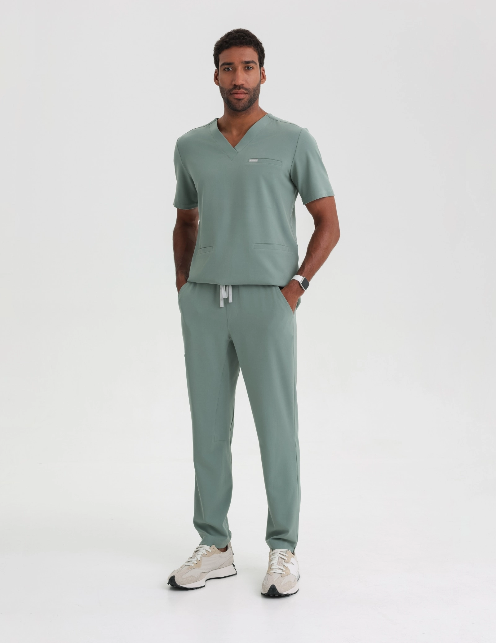 Birbal Medical mikina - DUSTY GREEN