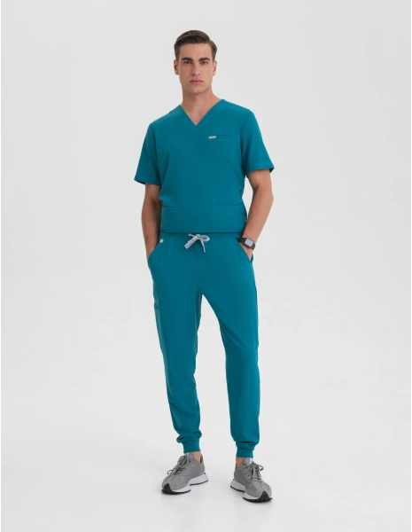 Pánske nohavice Joggers - OCEAN BLUE