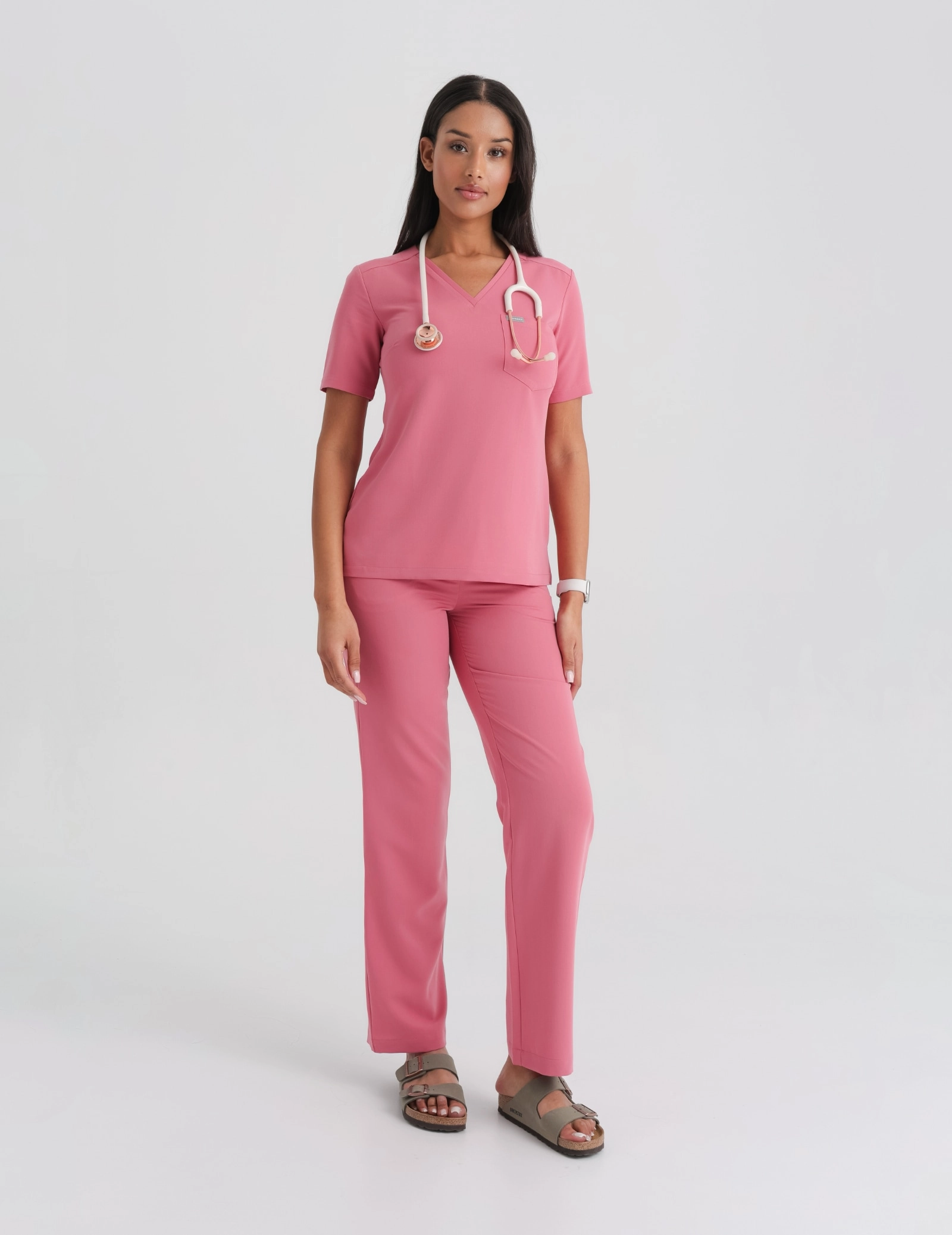 Lekárska Mikina Raya One Pocket- RASPBERRY CRUSH