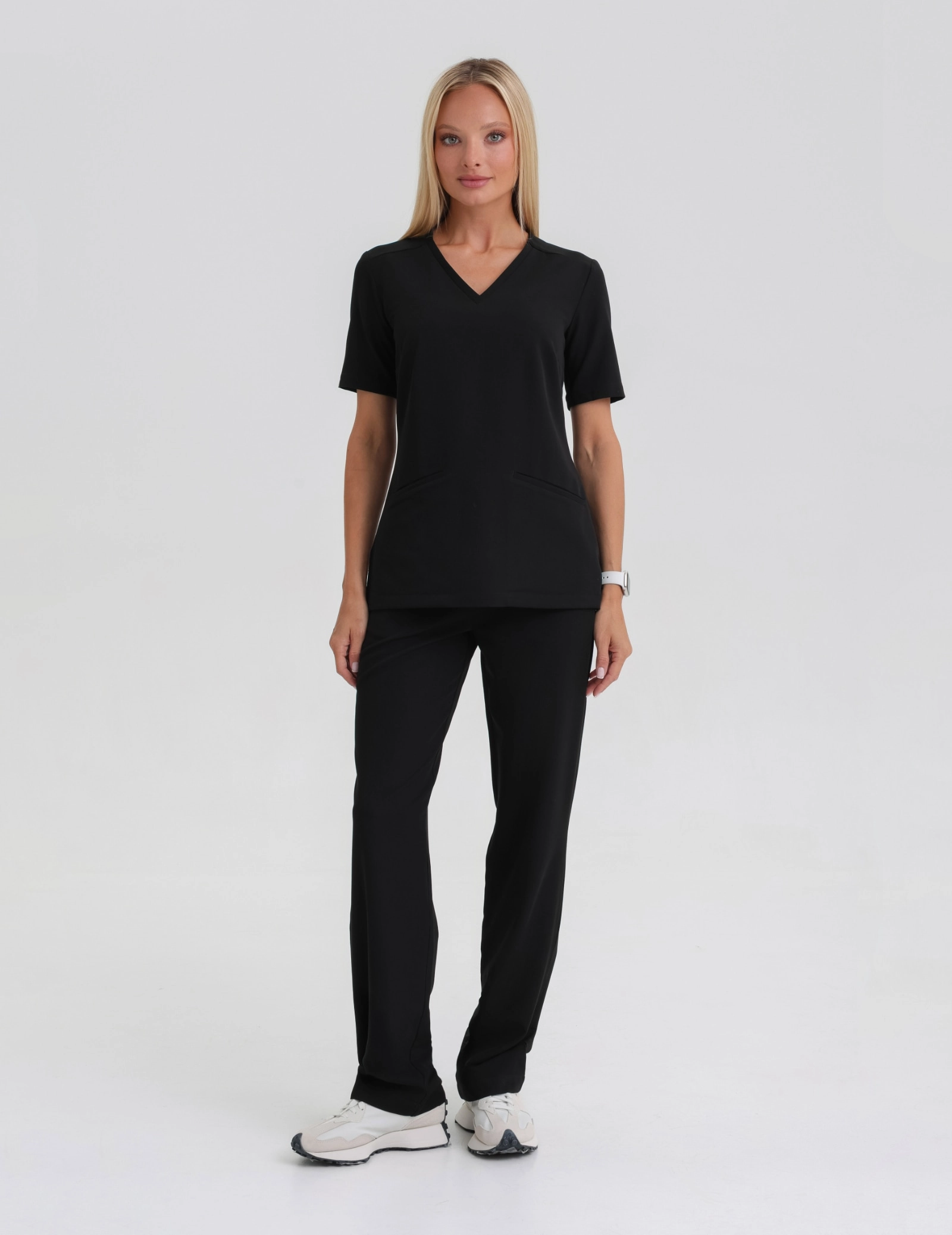Lekárska mikina Casy - BLACK Lekárska mikina Casy - BLACK