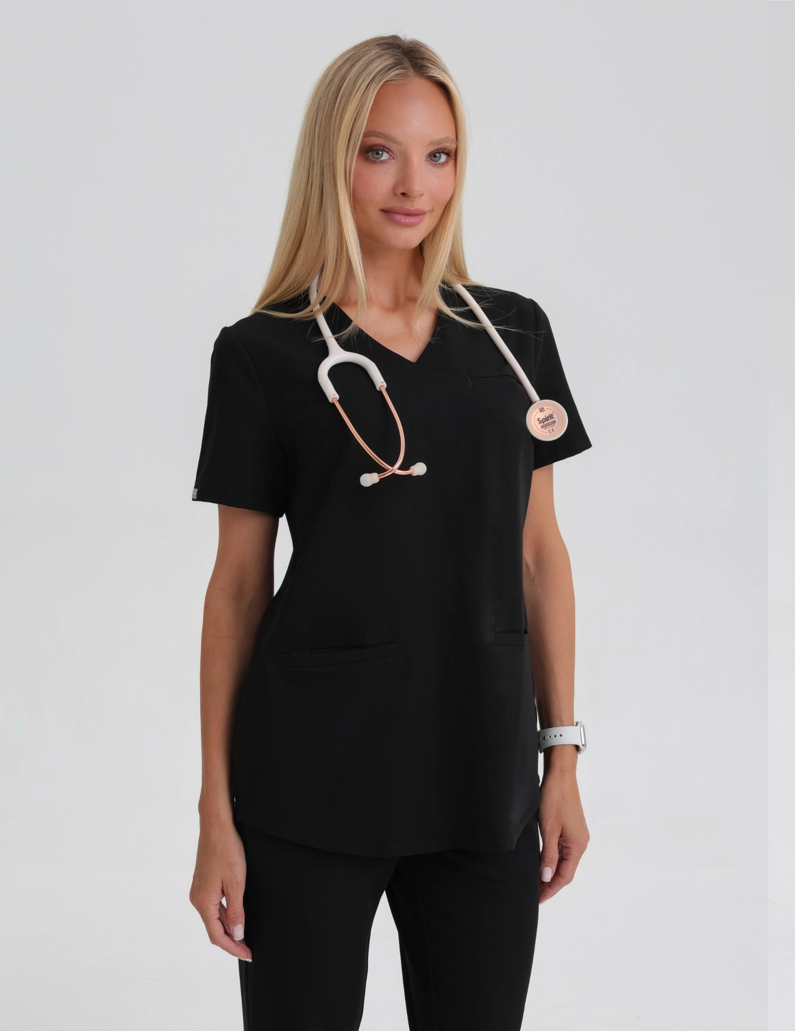 Lekárska mikina Grace - BLACK Lekárska mikina Grace - BLACK